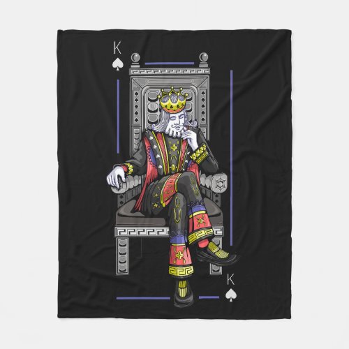 Card King Fleece Blanket