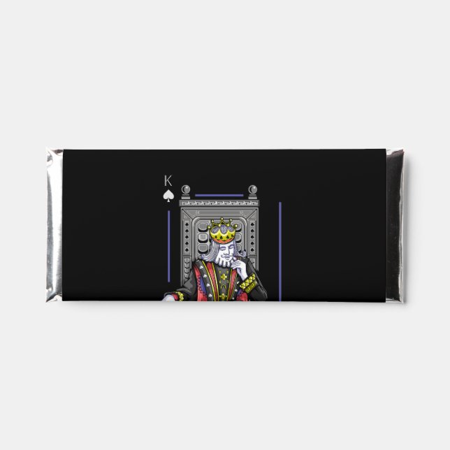 Card King Hershey Bar Favors (Front)