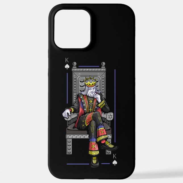 Card King iPhone Case (Back)
