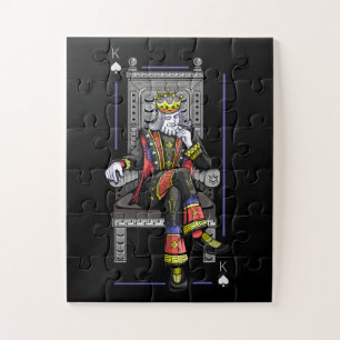 Card King Jigsaw Puzzle