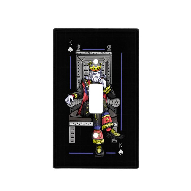 Card King Light Switch Cover (Front)