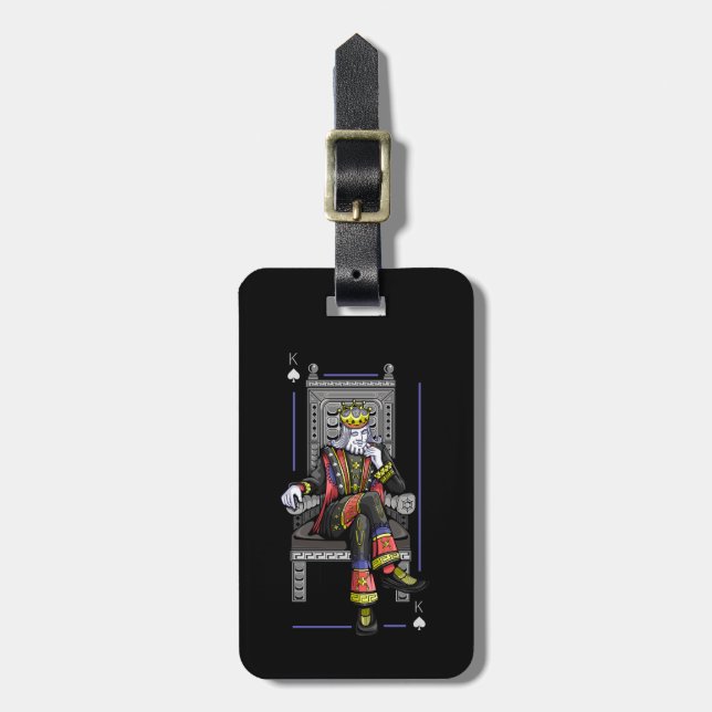 Card King Luggage Tag (Front Vertical)