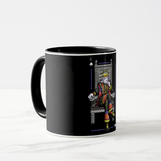 Card King Mug (Front Left)