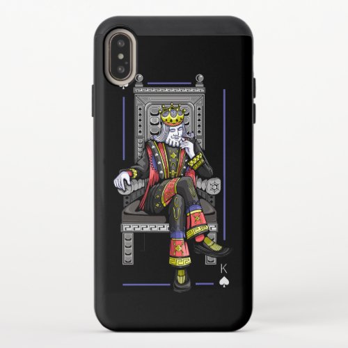Card King iPhone XS Max Slider Case
