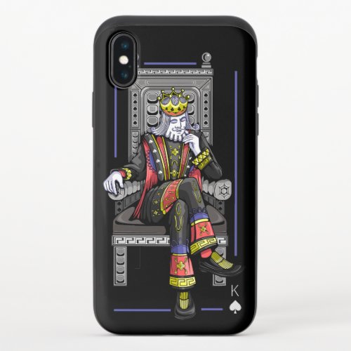 Card King iPhone XS Slider Case