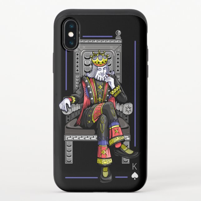 Card King Uncommon iPhone Case (Back)