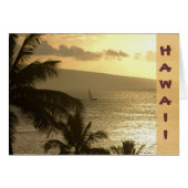Card: Lahaina Sunset #1 (Front Horizontal)