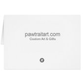 Card - Macaw (Back Horizontal)