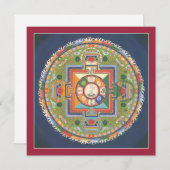 CARD Mandala of Compassion - square, with envelope (Front/Back)
