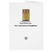 Card: Margaret Macdonald Embroidered Panels (Back)