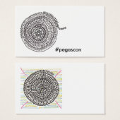 Card 'Math Mandala' (Front & Back)