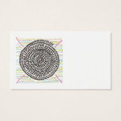 Card 'Math Mandala' (Back)