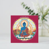 CARD Medicine Buddha - with envelope (Standing Front)