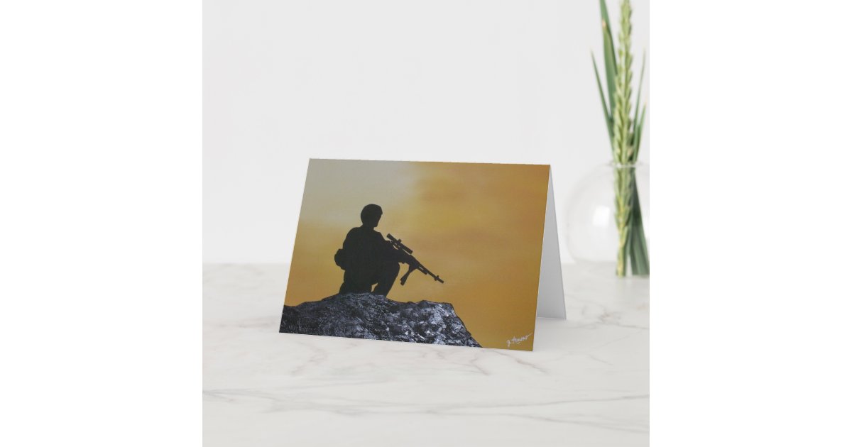 Card Military Greeting Card | Zazzle