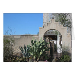 Card- Mission San Xavier del Bac Courtyard Cards