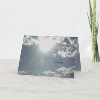 Card: Mom's heart of love Card