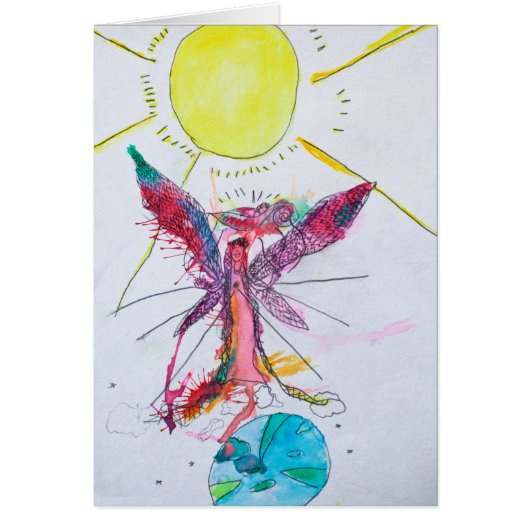 Card - Mother God Creating the Spirit of a Baby (Front)