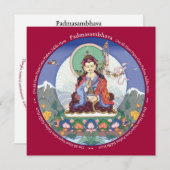CARD Padmasambhava - with envelope (Front/Back)