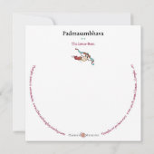 CARD Padmasambhava - with envelope (Back)