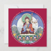 CARD Padmasambhava - with envelope (Front)