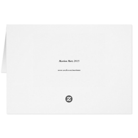 Card painted Kelp (Back Horizontal)