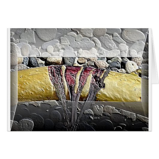 Card painted Kelp (Front Horizontal)