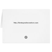 Card - Pegasus Wildflower Fields (Back Horizontal)