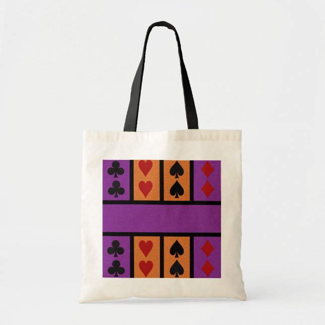 Card Player bag, customizable Tote Bag (Front)