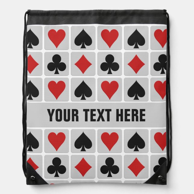 Card Player custom backpack (Front)