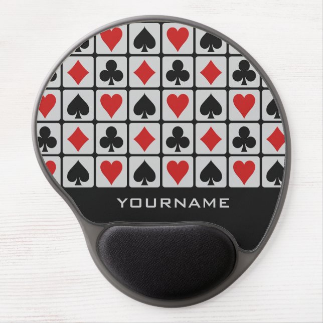 Card Player custom mousepad (Front)