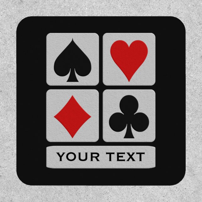 Card Player custom text Patch (Front)