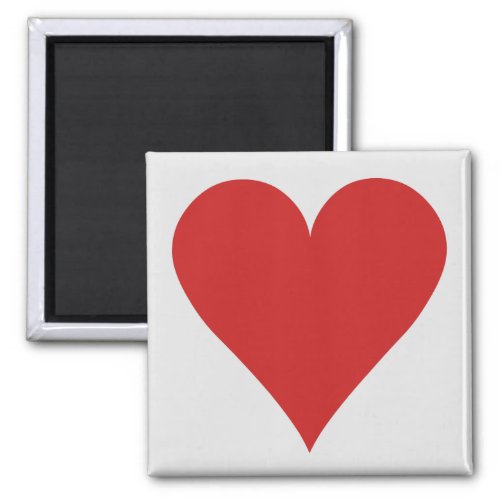 Card Player magnets _ Heart