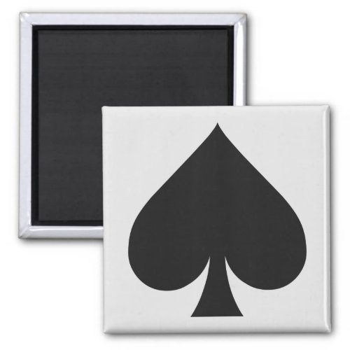 Card Player magnets _ Spade