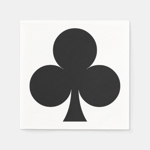 Card Player paper napkins _ Club