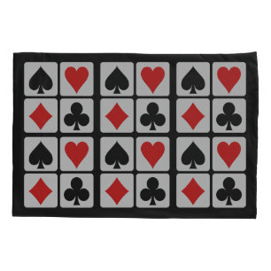 Card player pillowcases