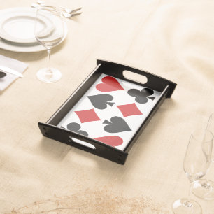 Card Player serving tray