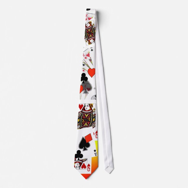Card Player Tie!  Call! Neck Tie (Front)
