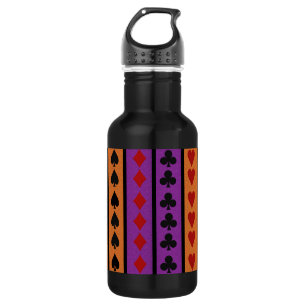 Card Player Water Bottle