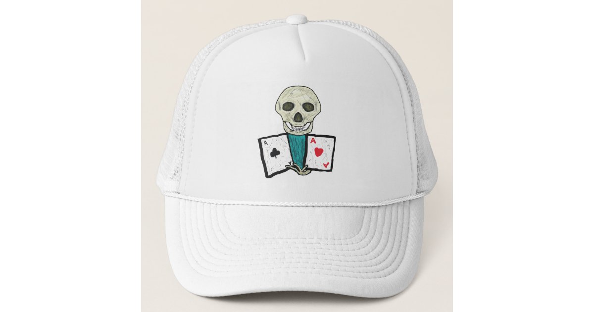 Aces, Poker Cards Trucker Hat // Las Vegas, Nevada Pocket Aces, Poker Hat