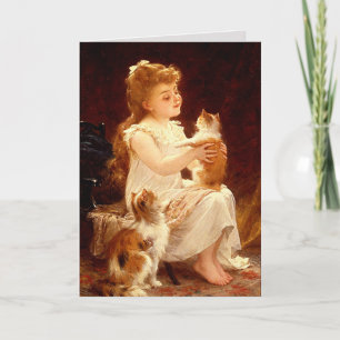 Card: Playing with the Kitten Card