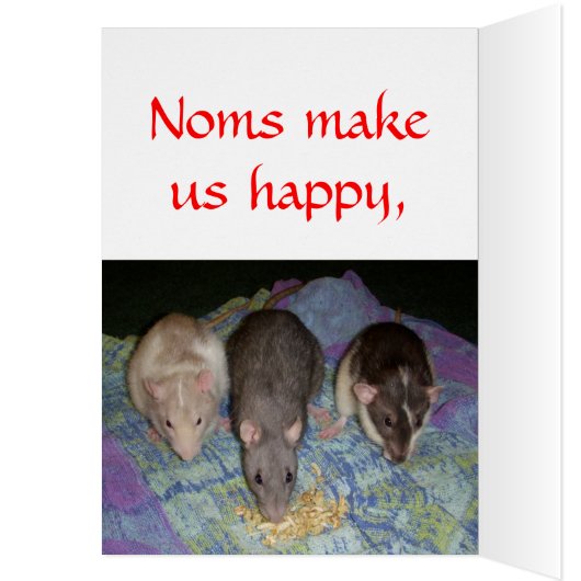 Card: Ratty Poem (Inside (Left))