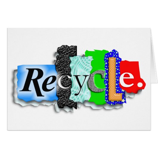 Card: "RECYCLE" Cards (Front Horizontal)