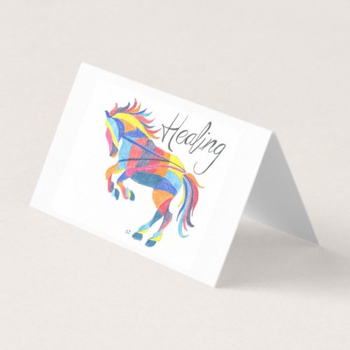 Card Set Healing Horse by Sherry Jarvis