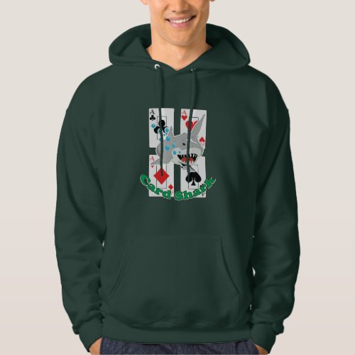 Card Shark Aces Poker Card Suits Hoodie