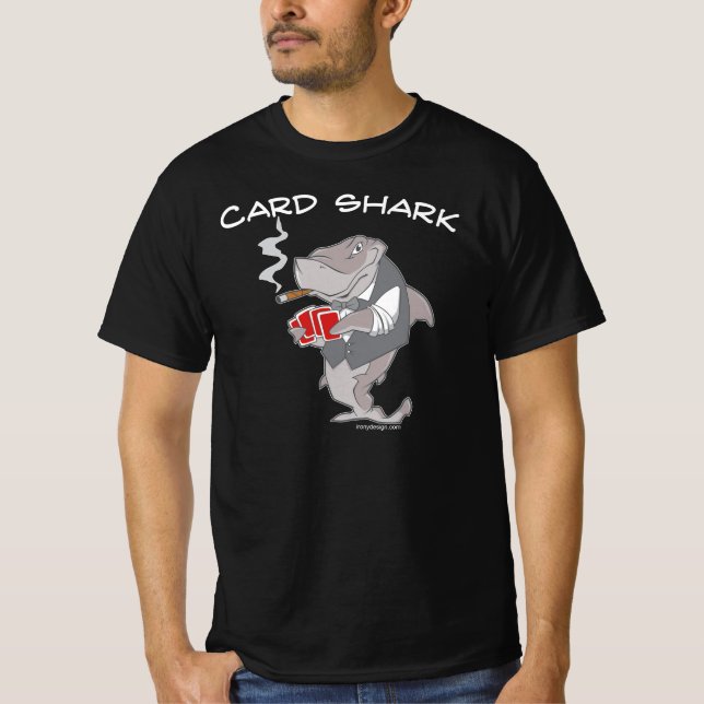 Card Shark Dark T-Shirt (Front)