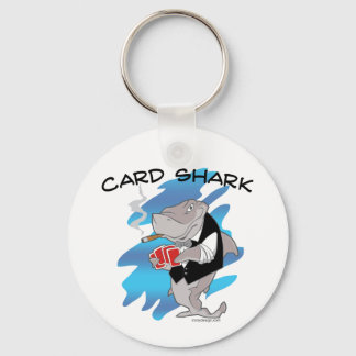 Card Shark Graphic Keychain