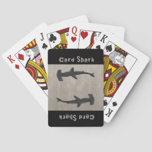 Card Shark Gray Playing Cards