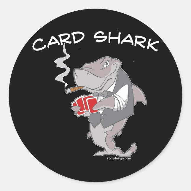 Card Shark Stickers (Front)
