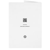 Card - Sparrow among Pink Blossoms (Back)