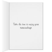 Card - Sparrow among Pink Blossoms (Inside (Right))